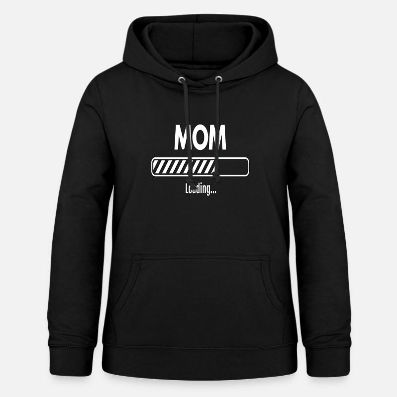 Mum loading mama mom - Women's Hoodie - black