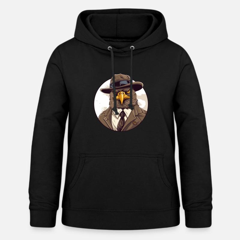 Hawk mafia - Women's Hoodie - black
