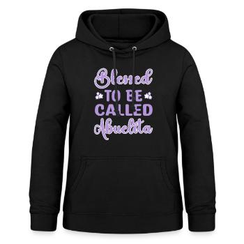 Abuelita Mexico Spanien Oma Goßmutter - Frauen Hoodie - Schwarz - Vorne - AI Model Female 172 light (172cm)