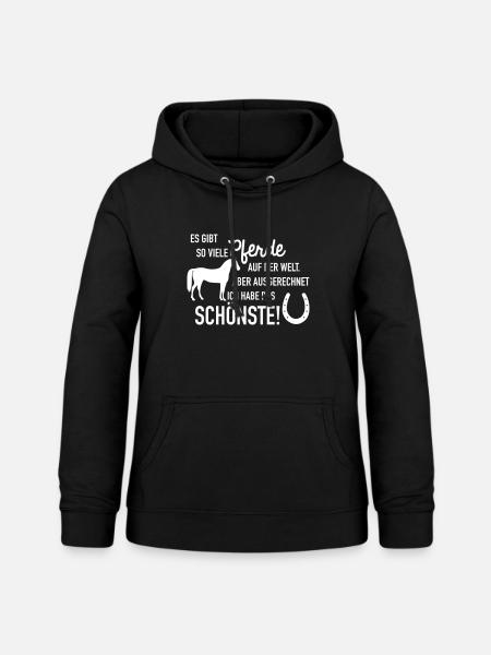 Schönstes Pferd - Frauen Hoodie - Schwarz
