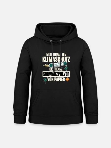 Pyrotechniker Pyro - Frauen Hoodie - Schwarz