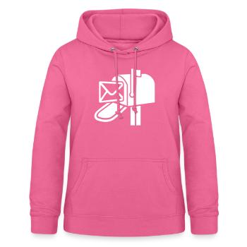 mailbox - Women's Hoodie - pink - Front - AI Model Female 172 light (172cm)