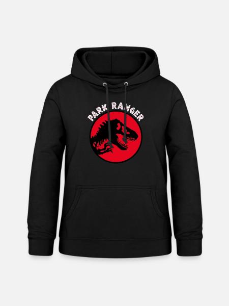 Jurassic Park Park Ranger - Frauen Hoodie - Schwarz
