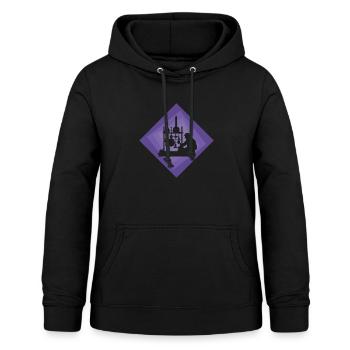 Biochemistry Molecule Biochemist - Women's Hoodie - black - Front - AI Model Female 172 light (172cm)