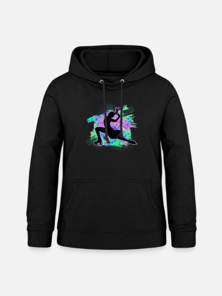 Eislaufen - Frauen Hoodie - Schwarz