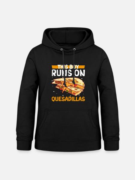 Männer lieben Quesadillas - Frauen Hoodie - Schwarz