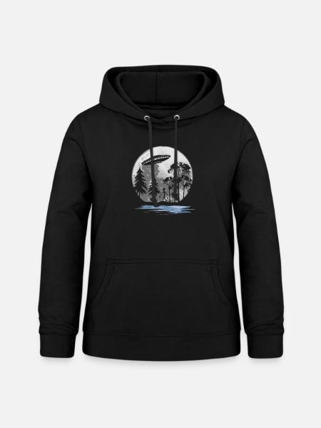 Alien Außerirdischer - Frauen Hoodie - Schwarz