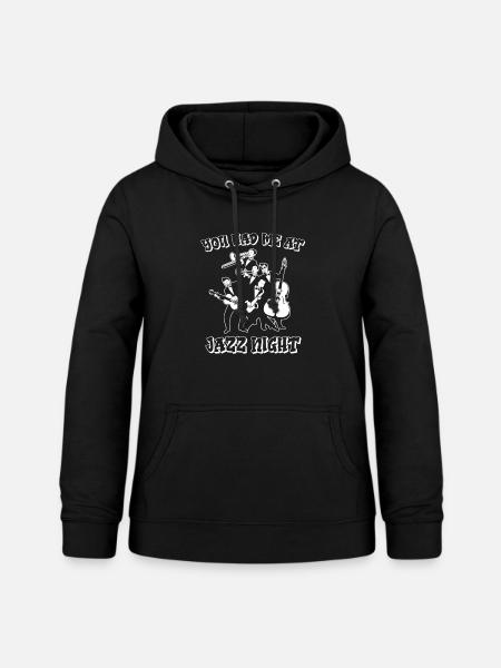 Jazz - Frauen Hoodie - Schwarz