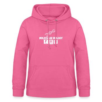 Biologie Biologe DNA Molekularbiologe - Frauen Hoodie - Pink - Vorne - AI Model Female 172 light (172cm)