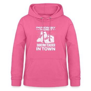 Dance Teacher Sneakers - Women's Hoodie - pink - Front - AI Model Female 172 light (172cm)