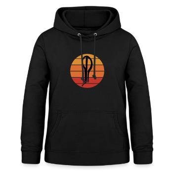 Jew Mouth Harp Jaw Harp Bass - Frauen Hoodie - Schwarz - Vorne - AI Model Female 172 light (172cm)