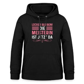 Meisterprüfung bestanden Handwerkerin Meisterin - Frauen Hoodie - Schwarz - Vorne - AI Model Female 172 light (172cm)