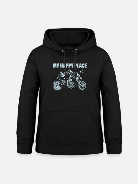 Trike - Frauen Hoodie - Schwarz