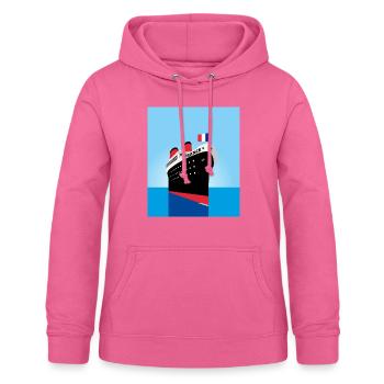 paquebotfrance - Women's Hoodie - pink - Front - AI Model Female 172 light (172cm)