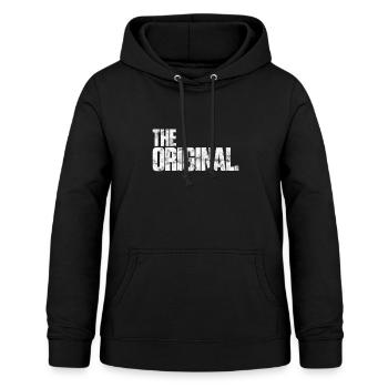 The Original - Frauen Hoodie - Schwarz - Vorne - AI Model Female 172 light (172cm)