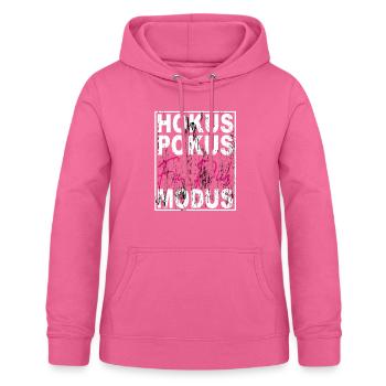 Hokus Pokus Fick Dich Modus - Frauen Hoodie - Pink - Vorne - AI Model Female 172 light (172cm)