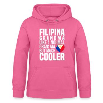 Philippinen - Frauen Hoodie - Pink - Vorne - AI Model Female 172 light (172cm)