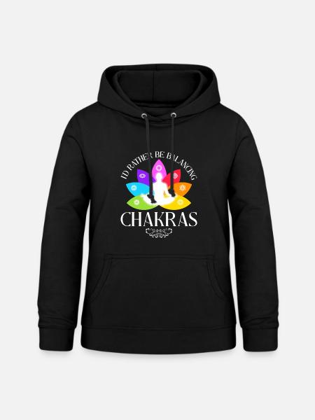 Chakra Balance - Meditation - Frauen Hoodie - Schwarz
