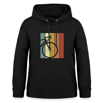 Rennrad Gravelbike Radsport Fahrradkurier Geschenk - Frauen Hoodie - Schwarz - Vorne - AI Model Female 172 light (172cm)