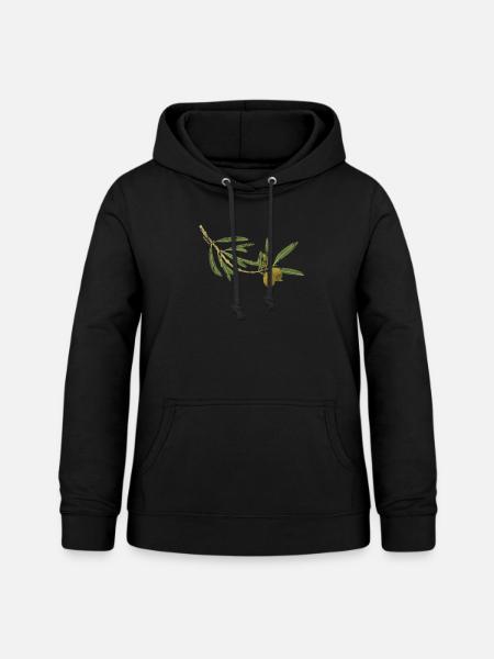 Ölzweig - Frauen Hoodie - Schwarz