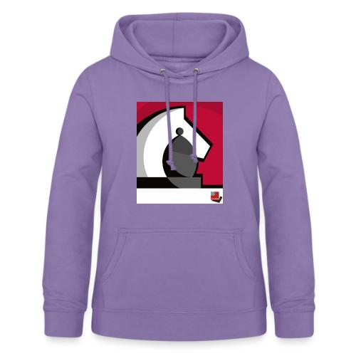 ChessBase Schach Läufer und Springer - Sudadera con capucha para mujer