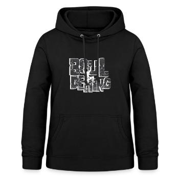 Bouldern - Frauen Hoodie - Schwarz - Vorne - AI Model Female 172 light (172cm)