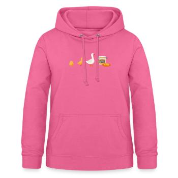 FOIE GRAS - Women's Hoodie - pink - Front - AI Model Female 172 light (172cm)