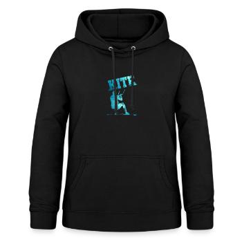 Kite Surfers - Kite Surfing # 5 - Women's Hoodie - black - Front - AI Model Female 172 light (172cm)