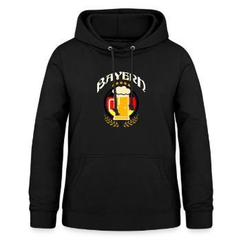 Bayern Maßkrug Chemise - Sweat à capuche Femme - noir - Devant - AI Model Female 172 light (172cm)