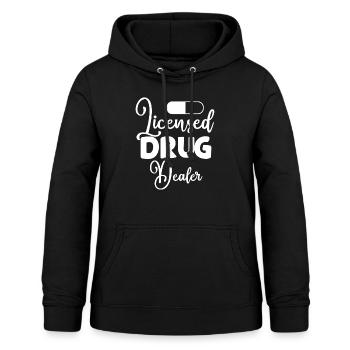 Apotheker T-Shirt - Apotheker - Medikament - Pille - Frauen Hoodie - Schwarz - Vorne - AI Model Female 172 light (172cm)
