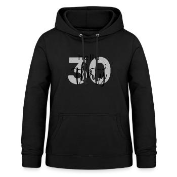 30 Geburtstag - Frauen Hoodie - Schwarz - Vorne - AI Model Female 172 light (172cm)