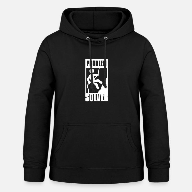 Problem Solver - Women's Hoodie - black