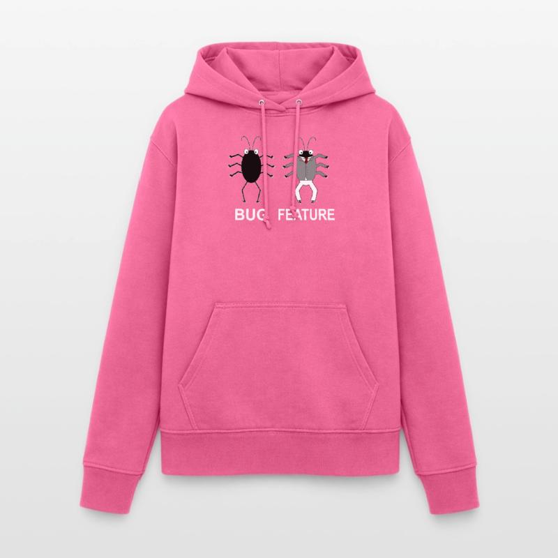 Bug Feature - Informatiker Programmierer Frauen Hoodie