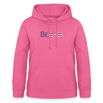 Bernie Sanders - Women's Hoodie - pink - Front - AI Model Female 172 light (172cm)