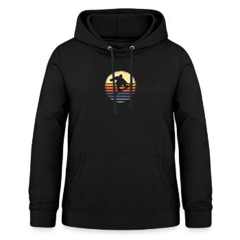 Snowboard - Sweat à capuche Femme - noir - Devant - AI Model Female 172 light (172cm)