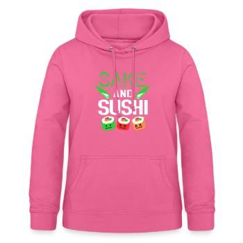 Sushi Go Reis Japan Tokio Miso Nigiri Maki Udon - Frauen Hoodie - Pink - Vorne - AI Model Female 172 light (172cm)