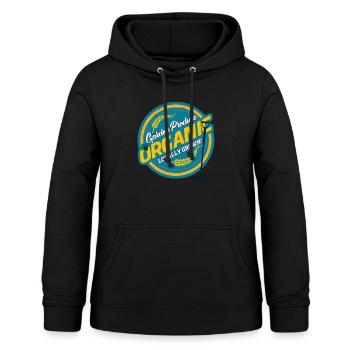 Vegetables from the region - Women's Hoodie - black - Front - AI Model Female 172 light (172cm)