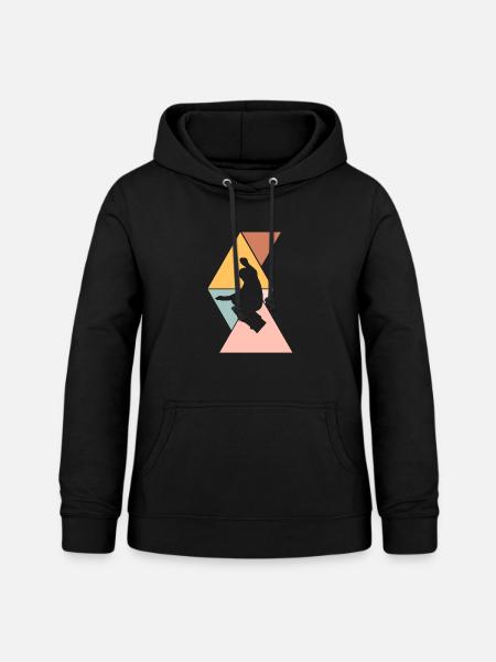 Boarder - Frauen Hoodie - Schwarz