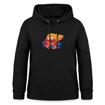 Mer de cadeau idée mignonne cancer du crabe drôle cool - Sweat à capuche Femme - noir - Devant - AI Model Female 172 light (172cm)