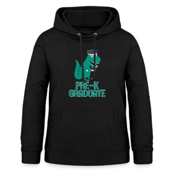 Graduation PreK - Women's Hoodie - black - Front - AI Model Female 172 light (172cm)