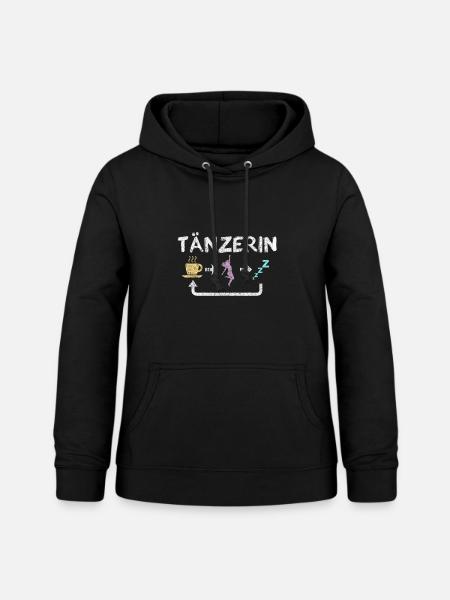 Tänzerin - Frauen Hoodie - Schwarz