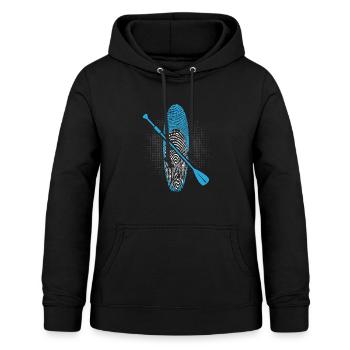 Stand Up Paddle DNA - Women's Hoodie - black - Front - AI Model Female 172 light (172cm)