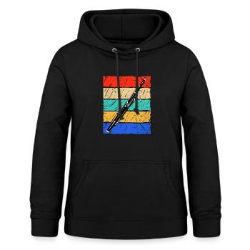 Bassoon - Women's Hoodie - black - Front - AI Model Female 172 light (172cm)