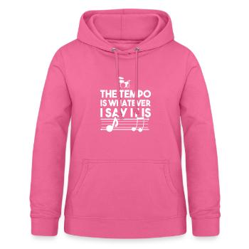 Drums Band Drum Drummer Drum - Women's Hoodie - pink - Front - AI Model Female 172 light (172cm)