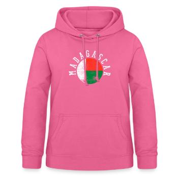 Madagaskar - Frauen Hoodie - Pink - Vorne - AI Model Female 172 light (172cm)