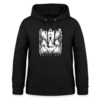Ameise - Frauen Hoodie - Schwarz - Vorne - AI Model Female 172 light (172cm)