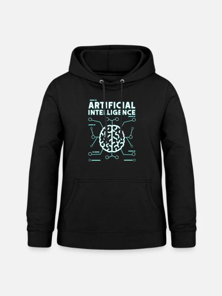 Artificial Intelligence AI - Frauen Hoodie - Schwarz