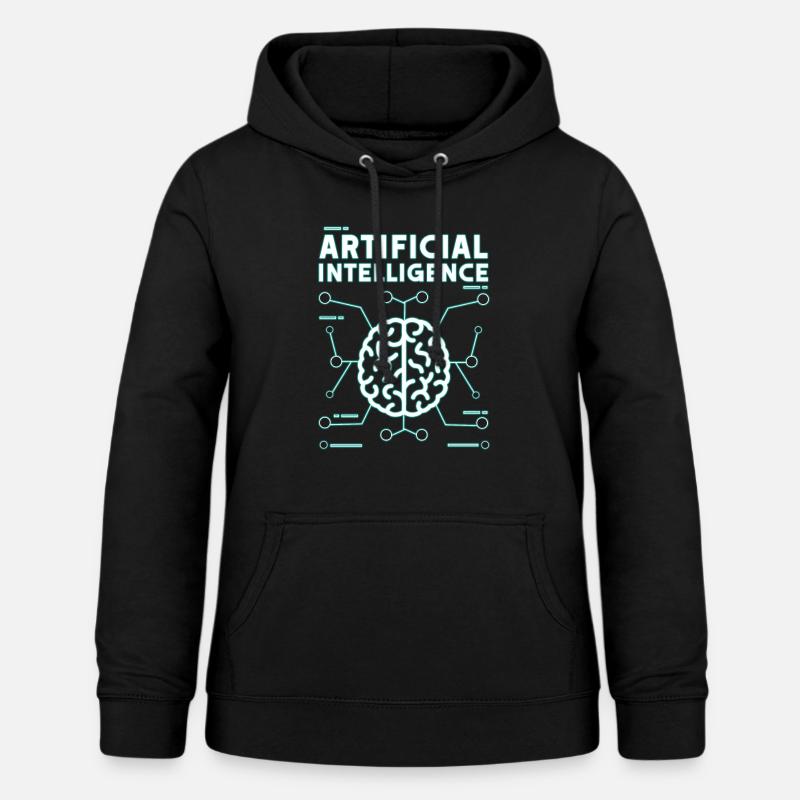 Artificial Intelligence AI - Frauen Hoodie - Schwarz