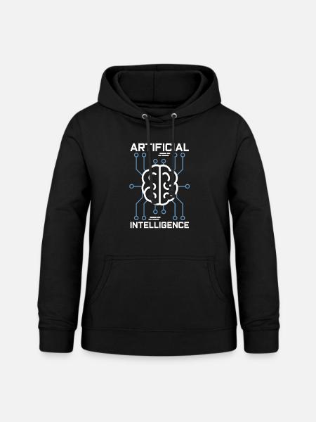 Artificial Intelligence AI - Frauen Hoodie - Schwarz
