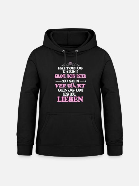 Krankenschwester - Frauen Hoodie - Schwarz